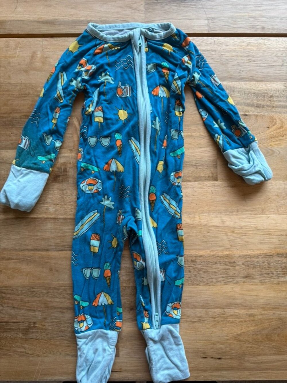 PLAY Little Sleepies surfs up zippy 0-3 months